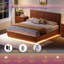 Base de lit moderne avec lumières DEL Kind Kind-1057783042