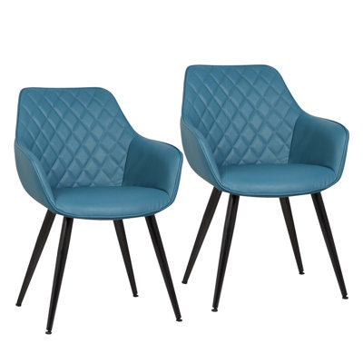Faux Leather Armchair