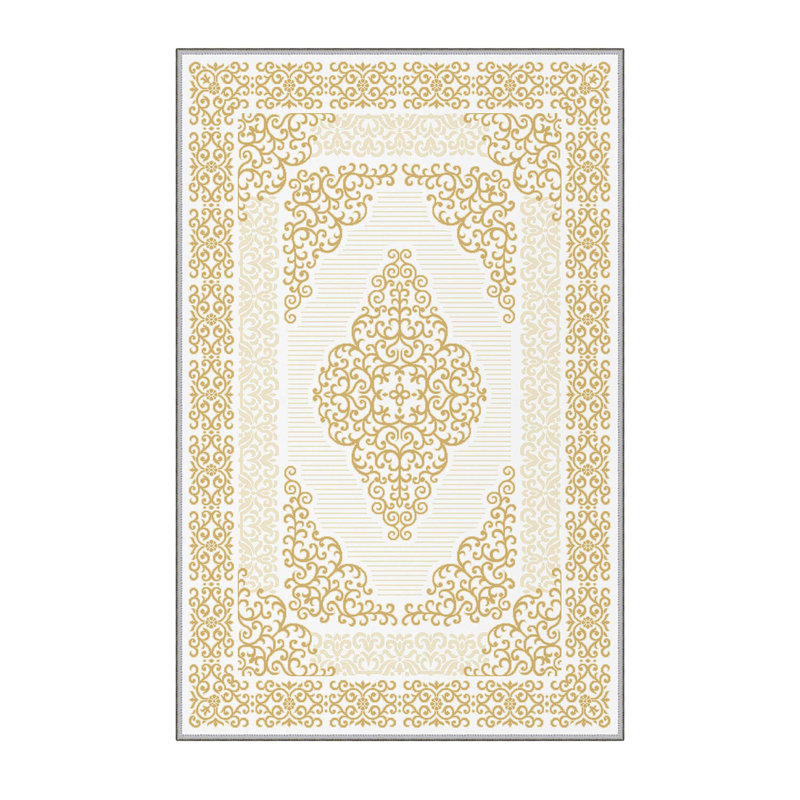 Stylish Hall Carpet (39.4 x 78.7 inches), 100% Polyester, 0.3 in Pile Height | Antibacterial, Non-Slip Underside, Machine Washable | 3D Digital Printed Design, Durable & Soft for Home Décor