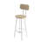 Compact White Oak Dining Set Mdf Modern Spaces Versatile Use