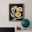 «Pop Flowers I», toile encadrée de qualité supérieure - prête à être accrochée-100455554-100455550