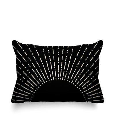 Coussin intérieur / extérieur Sunny Boho Starburst