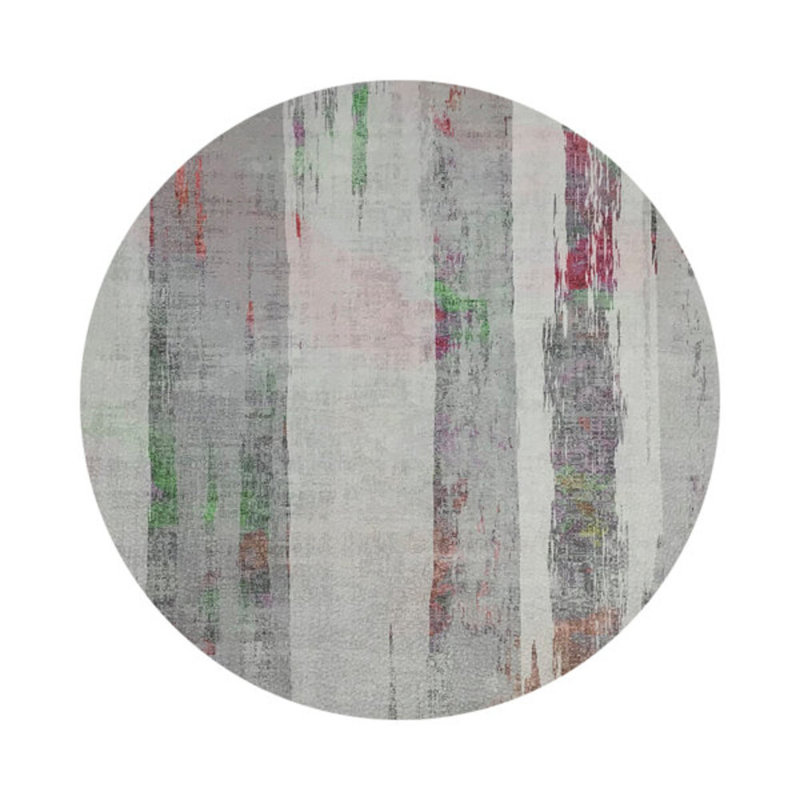 Birch Holiday Vegan Leather Round Coasters, Holiday