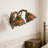 2- Head Tiffany Wall Sconces,Stained Glass Baroque Style Dragonfly  Wall Lamp(2-Light)