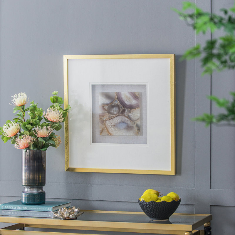Remi Agate Shadow Box Wall Art
