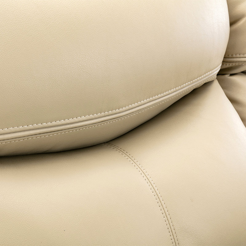 Causeuse inclinable et respirante en cuir