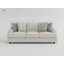 Canapé en chenille moderne et contemporain de 91,5 po avec garniture cloutée sophistiquée Marzbed-778322125