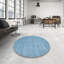 Tapis contemporain bleu-77454328