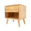 Table de chevet avec 1 tiroir (P) 17,12 po x l 15,74 po x H 13,38 po