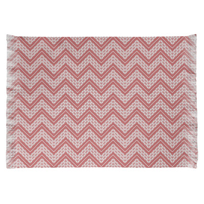 Chenille Chevron Indoor Rug