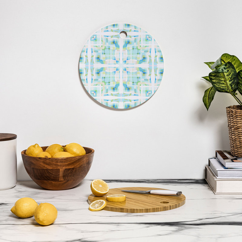Natalie Baca Sanctuary Cutting Board Round
