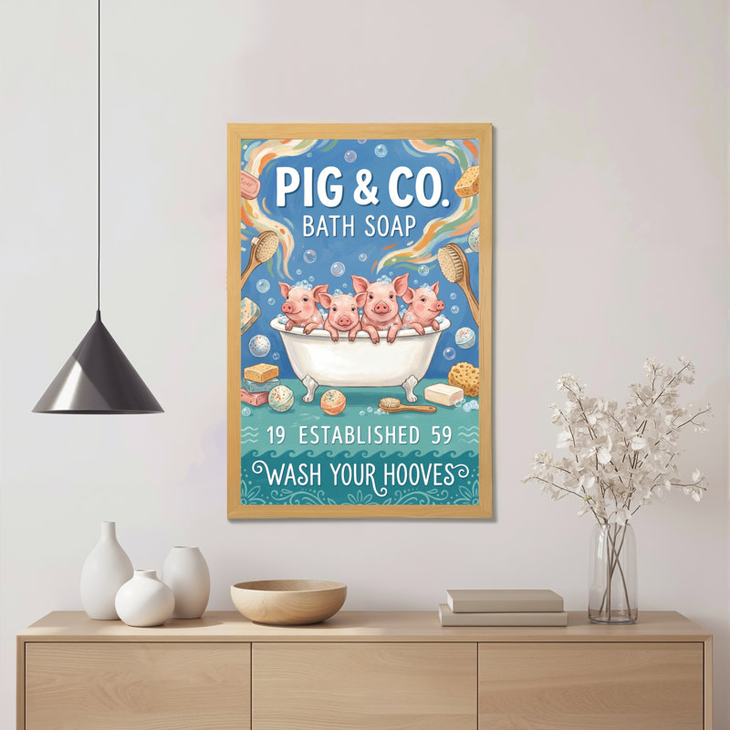 Pig and Co, H 18 po x l 12 po