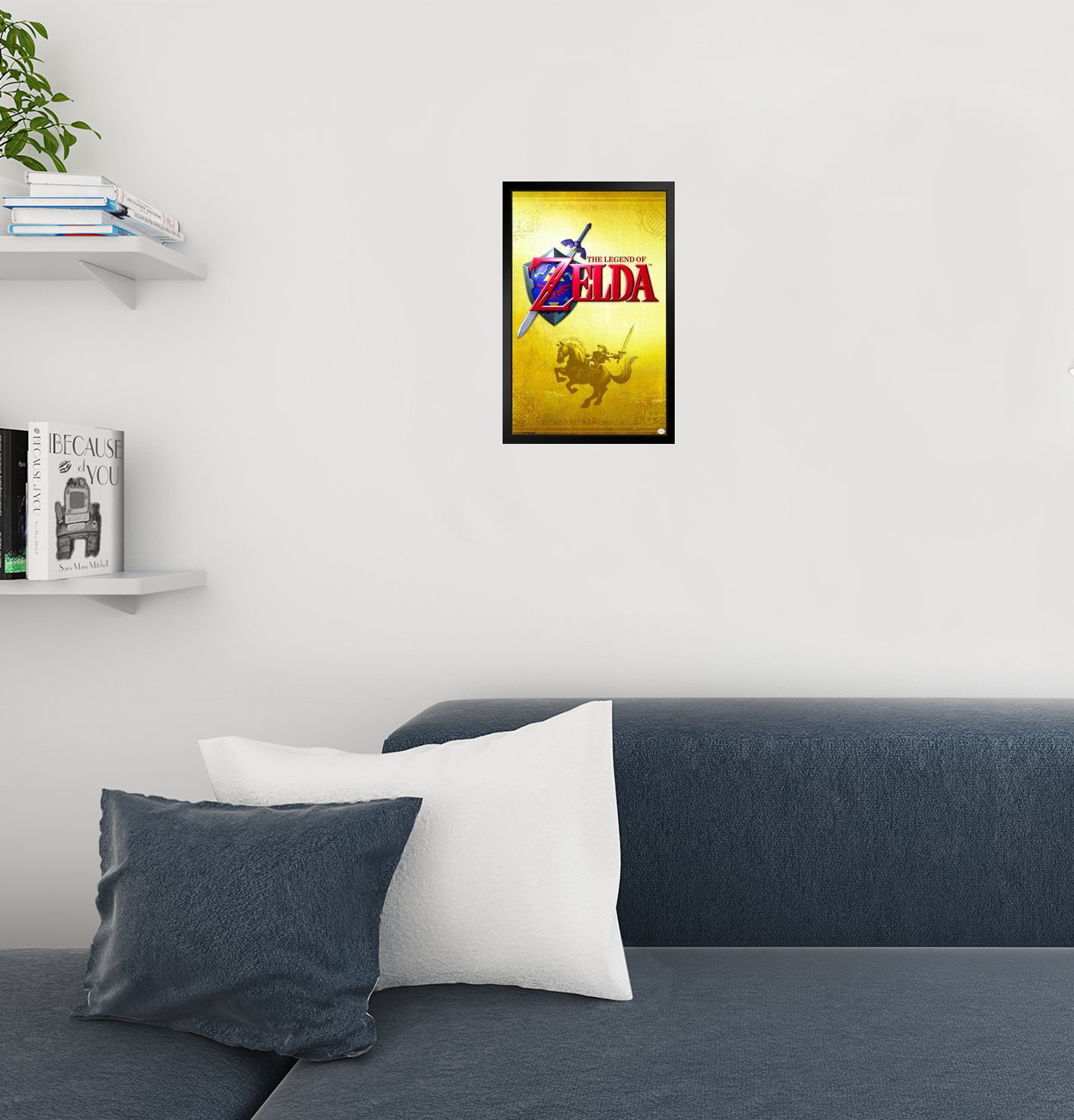 The Legend Of Zelda Songs Of The Ocarina Wood Wall Art