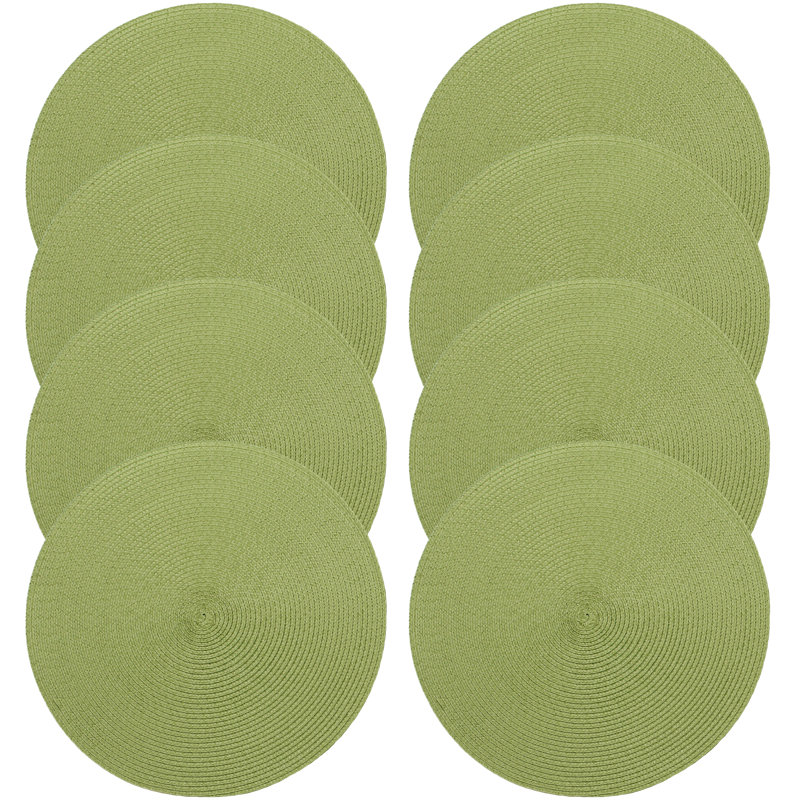 Darien Polypropylene Plastic Round Placemat