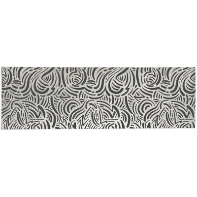 Cozy Swirl Non-Slip Outdoor Rug