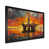 Black Single Picture Framed Canvas