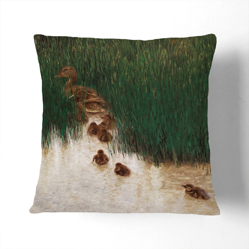 Square Cushion, 40cm H x 40cm W x 15cm D, White