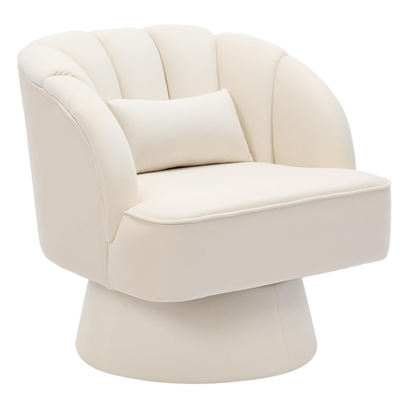 Fauteuil demi-tonneau pivotant à 360 degrés Modern