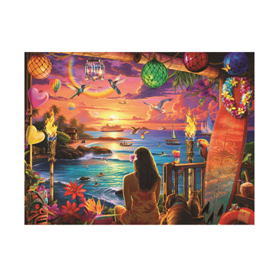 Michael David Ward Paradise Canvas Art