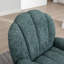 Fauteuil pivotant capitonné Broderic Petal-1875941641