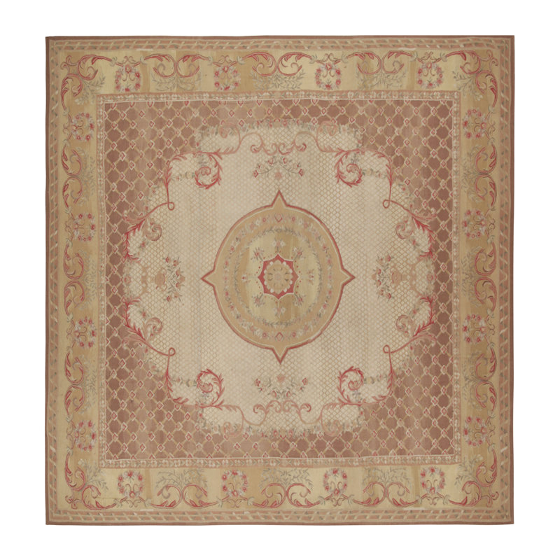 One-of-a-Kind No Hand Knotted Area Rug