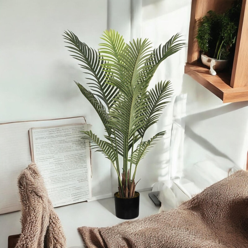 130cm Faux Palm Tree in Pot