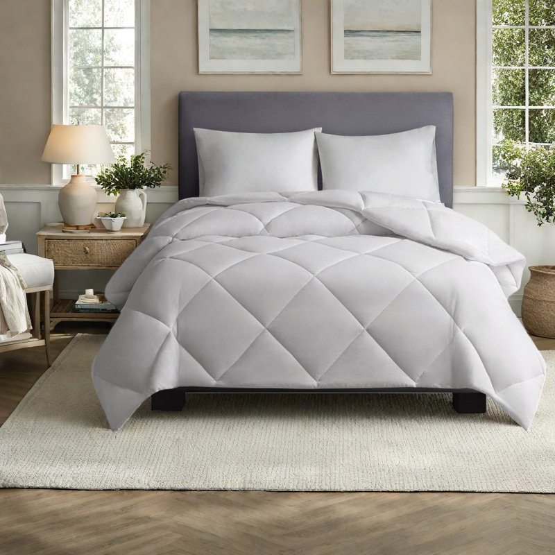 Édredon rafraîchissant pour lit simple en polyester TG