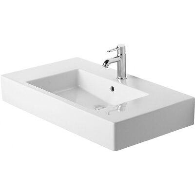 03298500001 Furniture Washbasin 33 1/2 Vero   White  With Overflow  1 Tap -  Duravit