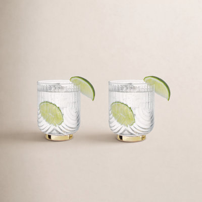 Viski Gatsby Crystal Drinking Glass