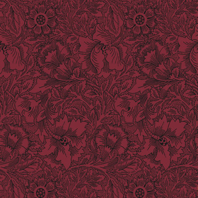 Poppy 10.05m x 52cm Matte Wallpaper Roll