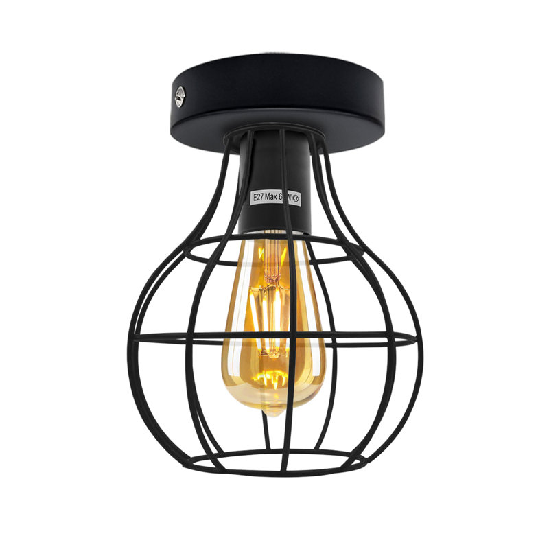 Deimer Semi Flush Mount, No