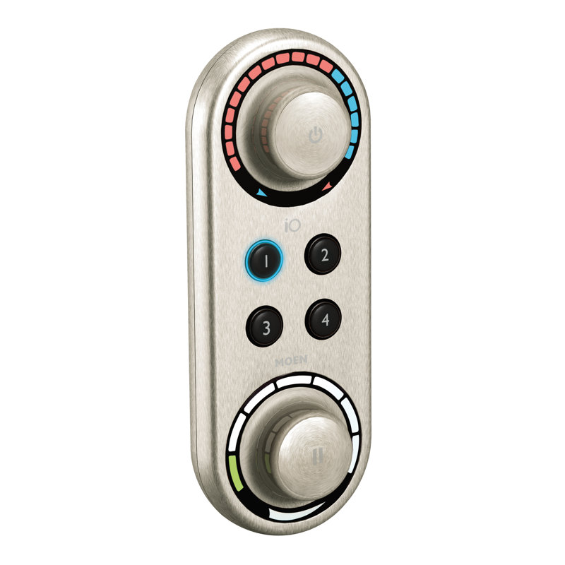 IO Digital Shower Control, Brushed Nickel
