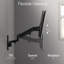 Support mural en aluminium Premium