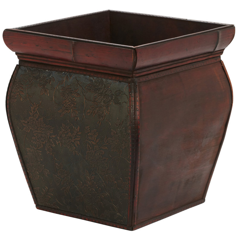 Gemma Wood Pot Planter