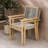 Luna Round 120cm Dining set with Roma Stacking chairs 