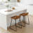 Maugansville Upholstered Counter Stool with Metal Frame-50316221-39301820