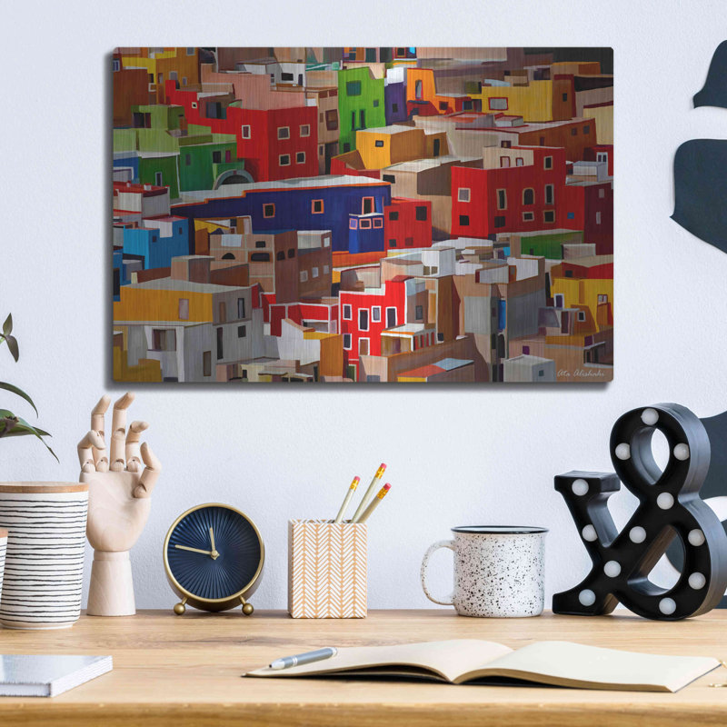 «Color Town» par Ata Alishahi, H 12 po x l 16 po