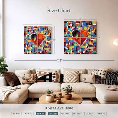 Hardie mosaïque cœur III