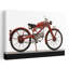 1951, Moto Guzzi Hispania Motoleggera 65, moto, paysage abstrait classique, art mural-912598079