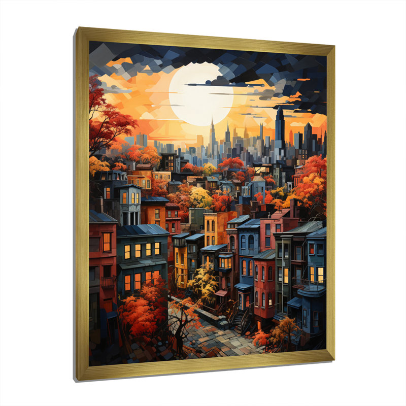 Harlem Harlem Renaissance Revival II, reproduction d'art sur toile, H 20 po x l 12 po x P 1 po, Encadrement doré