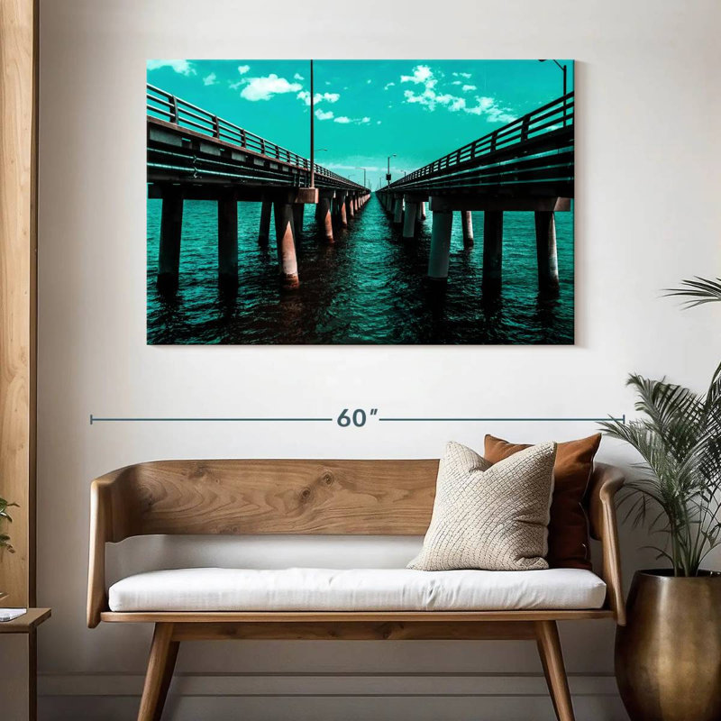Lilie Chesapeake Bay Bridge Retro, H 32 po x l 48 po