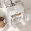 Meuble-lavabo 31 pouces avec verre trempé-788612701