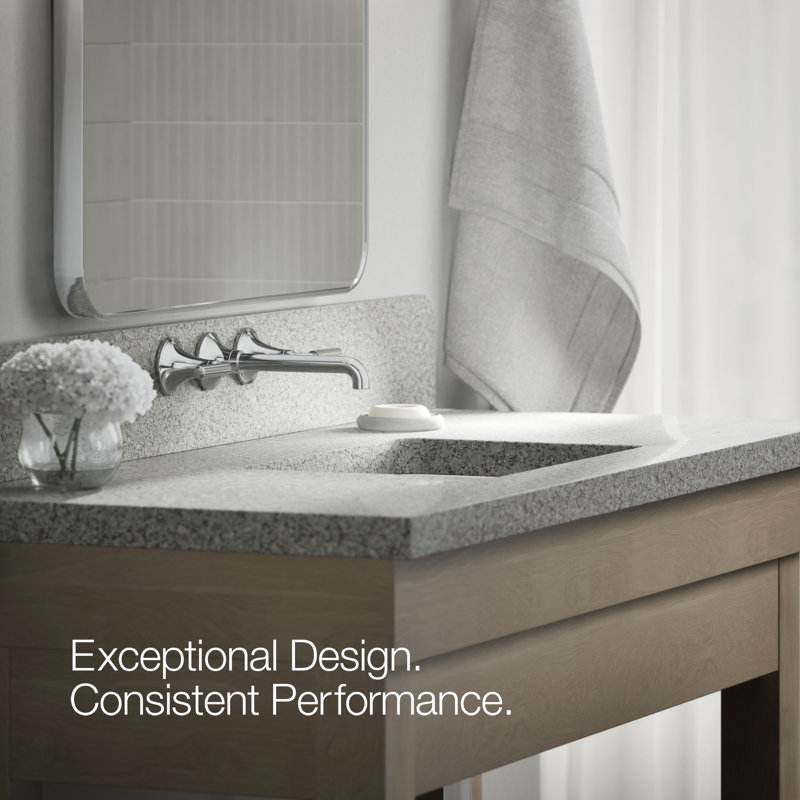 Tone Wall-Mount Bathroom Sink Faucet Trim, Polished Chrome