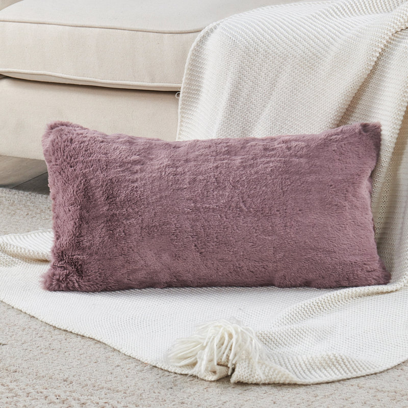 Housse de coussin carrée, Bois de rose