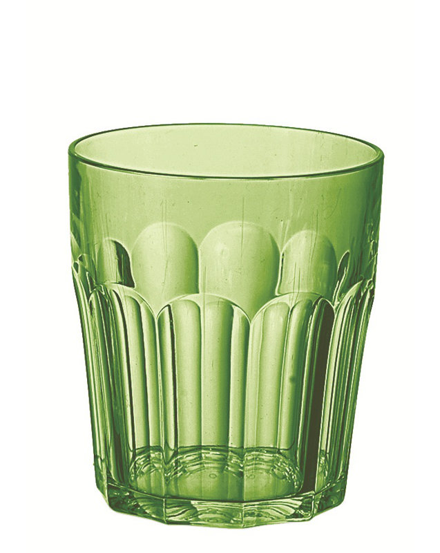 Happy Hour 8.45oz. Drinking Glass Set, Green