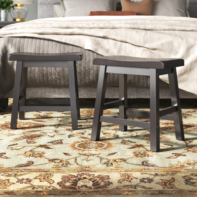 Danara Solid Wood Accent Stool