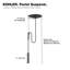 Purist Suspend Ceiling-Mount Kitchen Faucet Kit-681542257