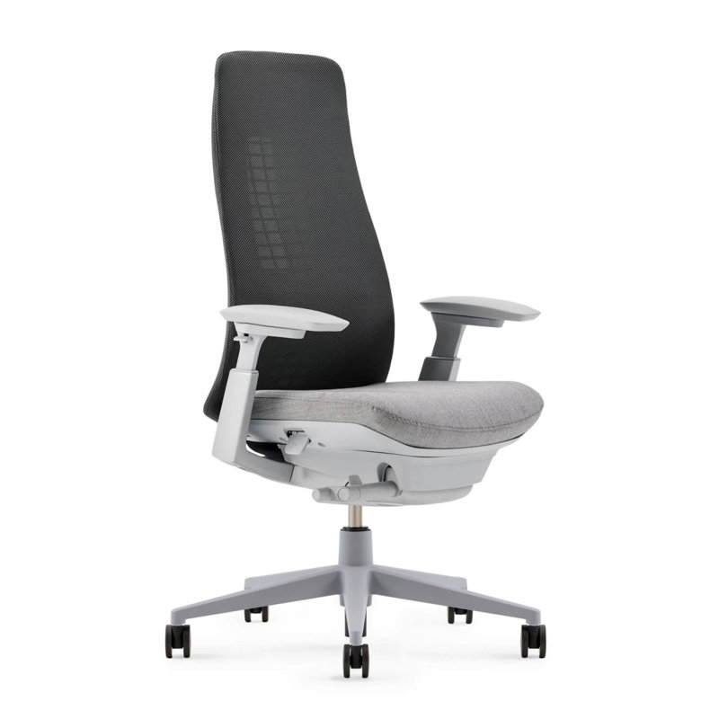 Haworth Fern Mesh Task Chair, No, River Rock