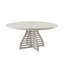 Breeze Round Pine Wood Dining Table