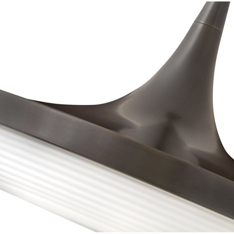 1 - Ligh Bowl LED Pendant, Black Oxide